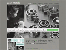 Tablet Screenshot of lushmetals.com